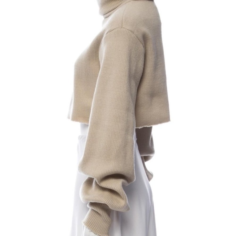 Orseund iris cropped turtleneck sweater - Picture 2 of 3